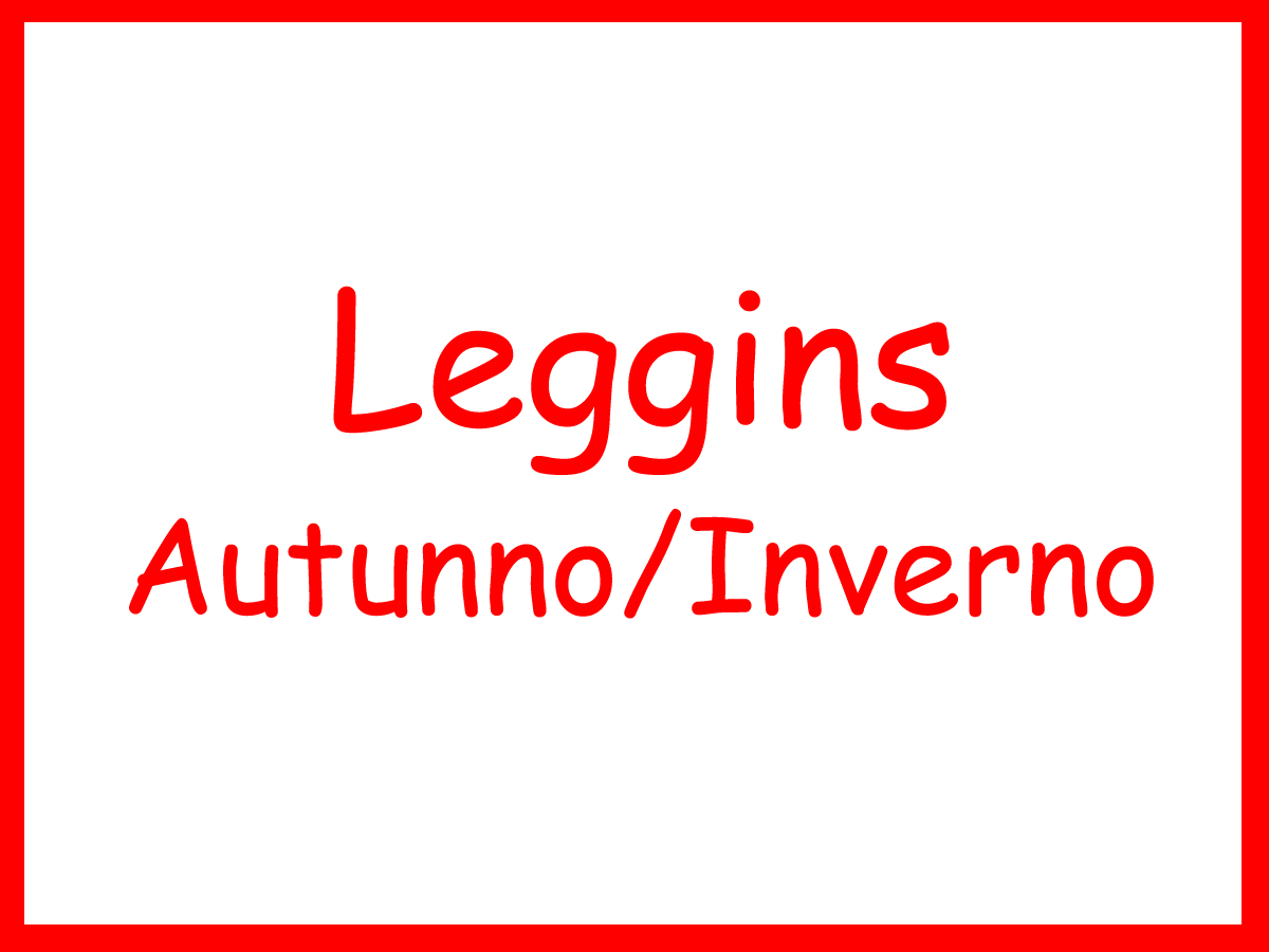 LEGGINS AUT/INV