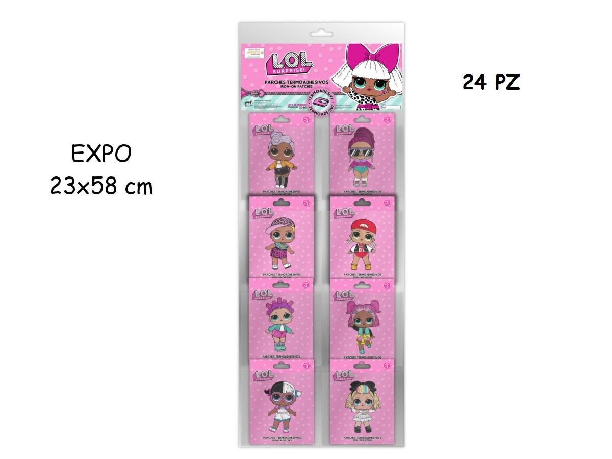LOL EXPO 24 PEZZI PATCHES